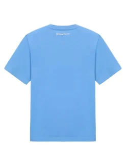 Sergio Tacchini Rally Mch T-Shirt- Light Blue Discount