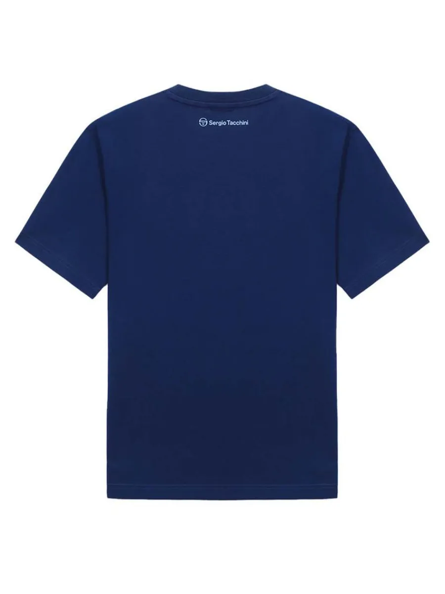 Sergio Tacchini Rally Mch T-Shirt- Navy