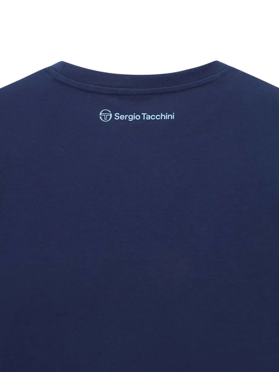 Sergio Tacchini Rally Mch T-Shirt- Navy