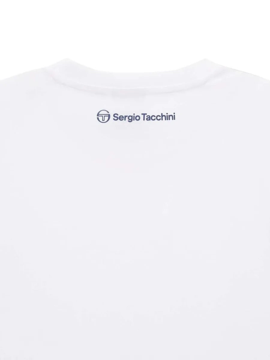 Sergio Tacchini Rally Mch T-Shirt- Off White Discount
