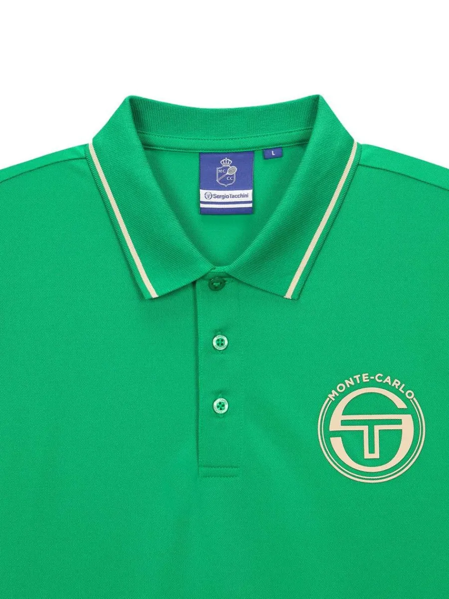 Sergio Tacchini Ranking Staff Polo- Green Hot