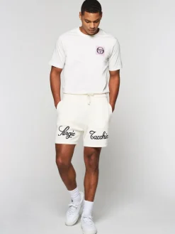 Sergio Tacchini Ricamo Knit Short- Gardenia Discount