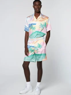 Sergio Tacchini Riviera Short- Deep Mint/ Multi