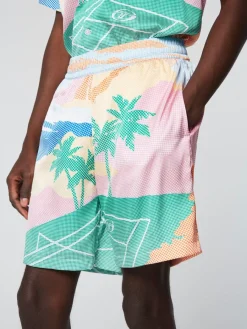 Sergio Tacchini Riviera Short- Deep Mint/ Multi