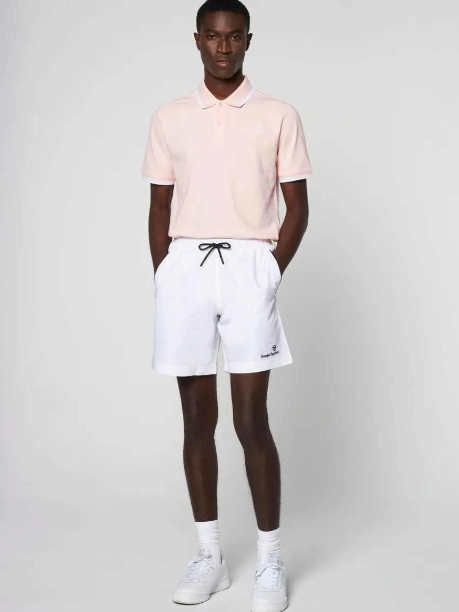 Sergio Tacchini Rob Short- Blanc De Blanc/ Anthracite New