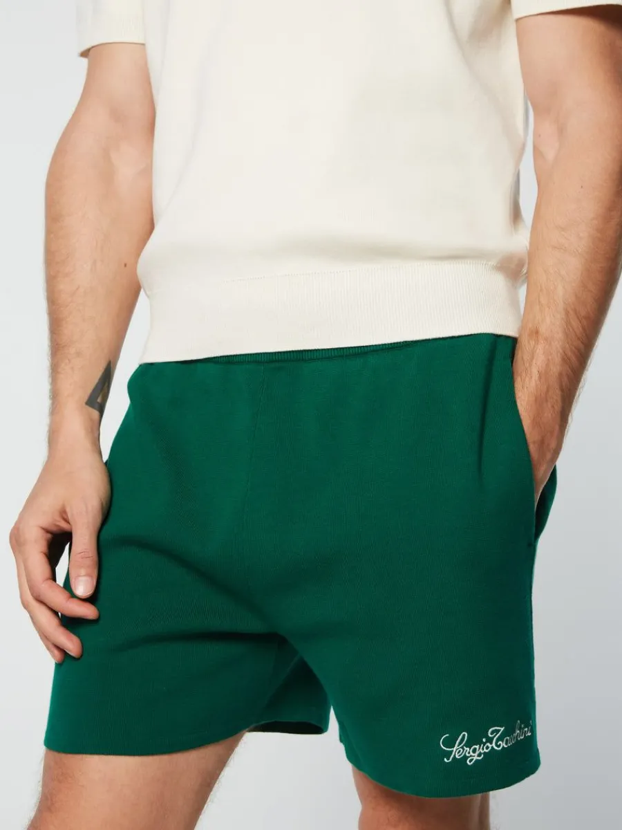 Sergio Tacchini Roselli Knit Polo- Evergreen New