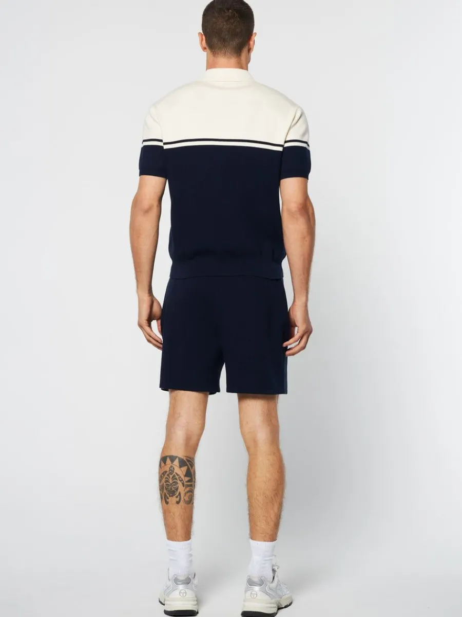 Sergio Tacchini Roselli Knit Polo- Gardenia Best