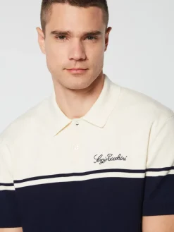 Sergio Tacchini Roselli Knit Polo- Gardenia Best