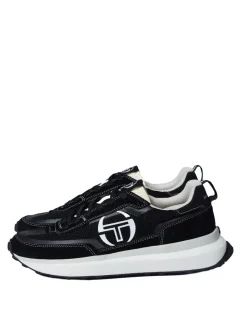 Sergio Tacchini 70'S Racer Sneaker- Raven/ Antique White/ December Sky Best