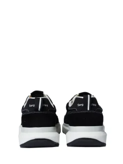 Sergio Tacchini 70'S Racer Sneaker- Raven/ Antique White/ December Sky Best