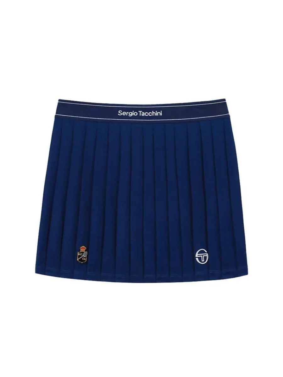 Sergio Tacchini Scratch Staff Pleated Skort- Navy Hot