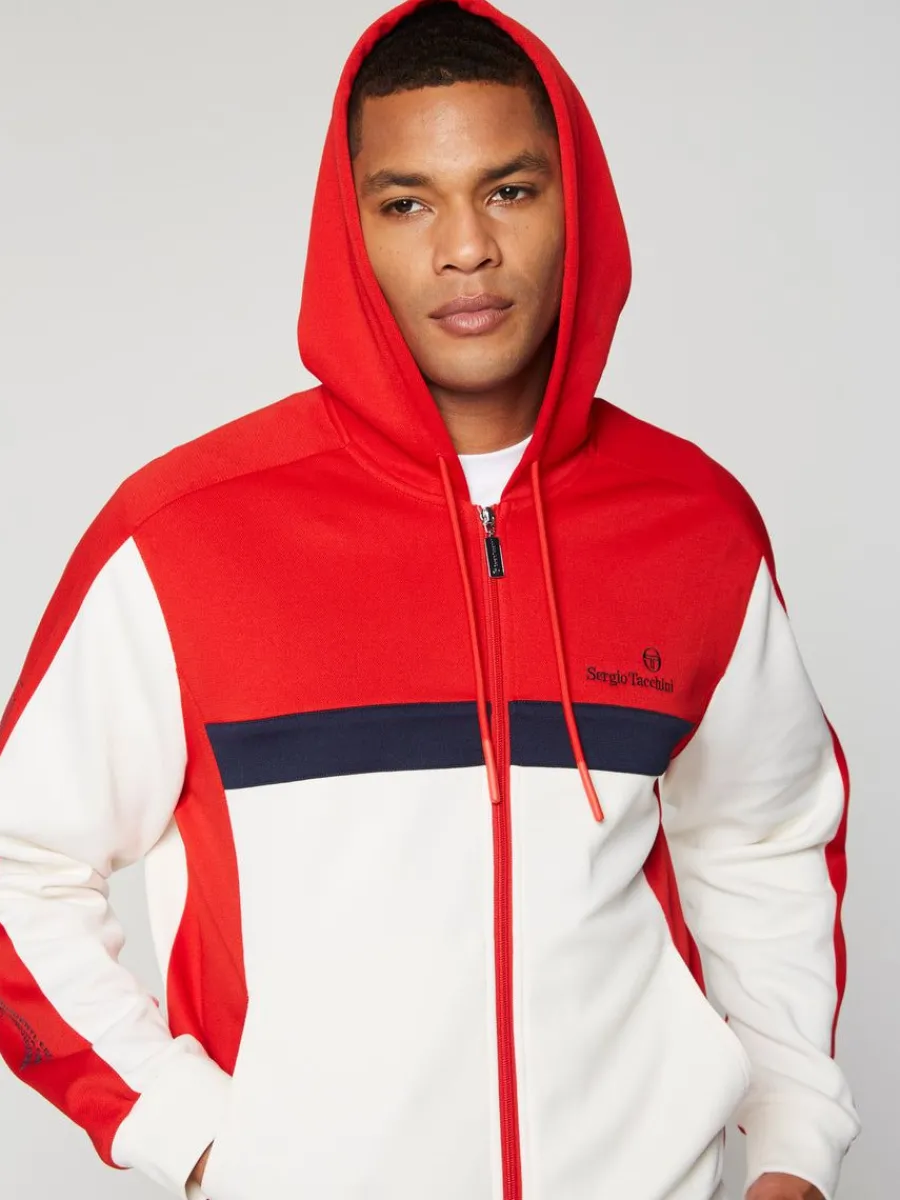 Sergio Tacchini Sora Zip-Up Hoodie- Adrenaline Rush Outlet