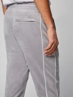 Sergio Tacchini Sovana Velour Track Pant- Sleet Online