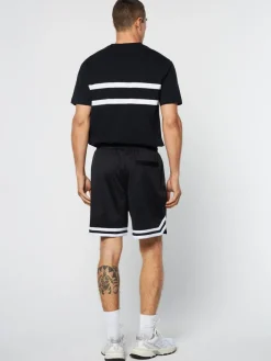 Sergio Tacchini Spazio Banda Mesh Short- Black Beauty New