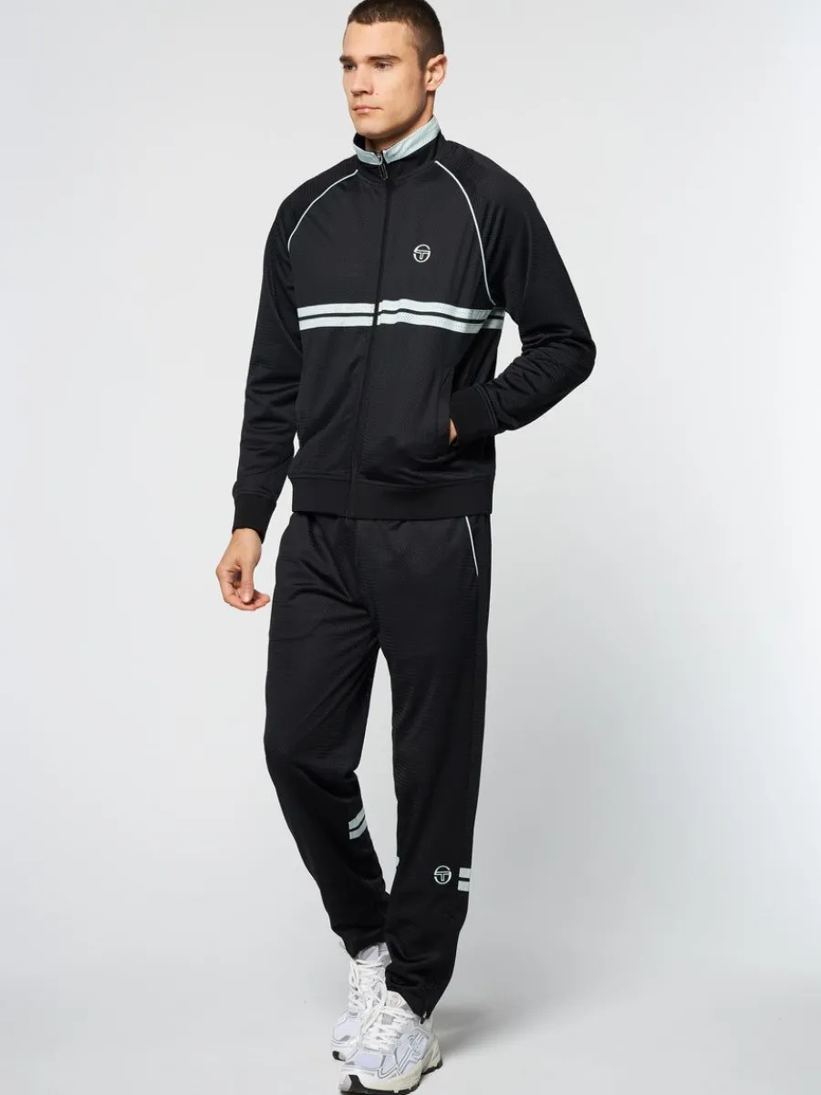 Sergio Tacchini Spazio Dallas Track Jacket- Black Beauty Outlet