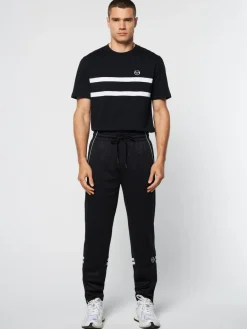 Sergio Tacchini Spazio Dallas Track Pant- Black Beauty Best