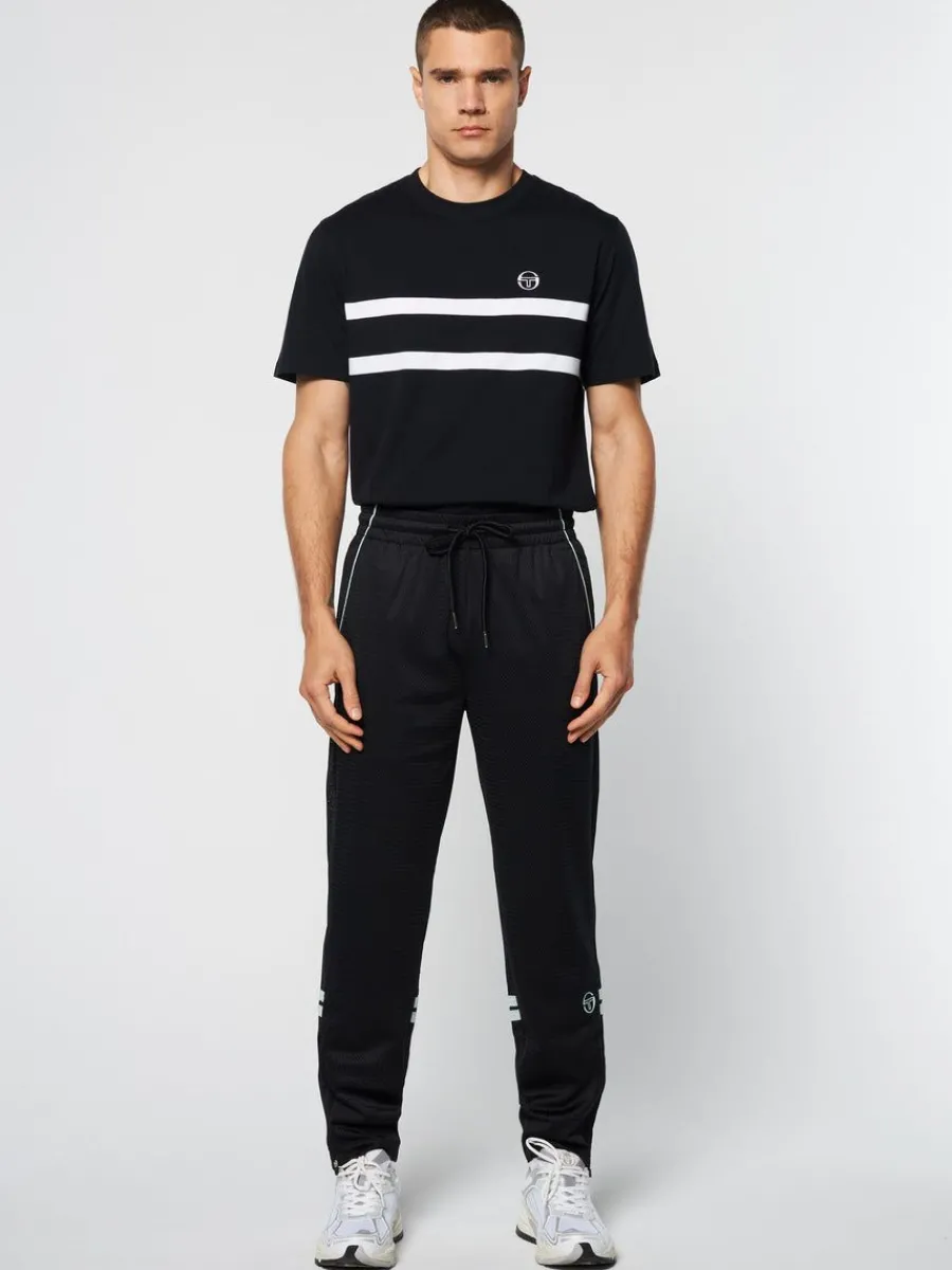 Sergio Tacchini Spazio Dallas Track Pant- Black Beauty Best