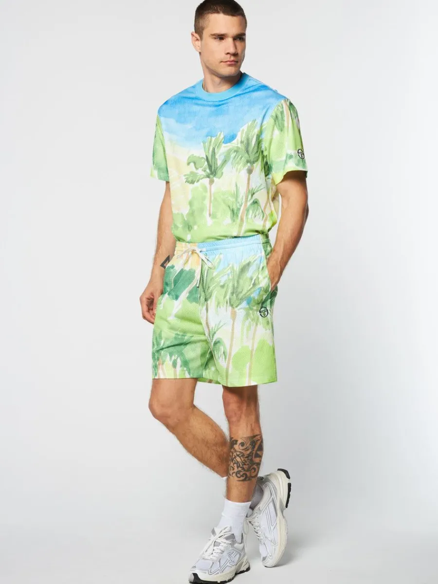 Sergio Tacchini Spazio Shorts- Multi Print Hot