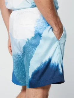 Sergio Tacchini Spiaggia Cabana Short- Maritime Blue/ Multi Outlet