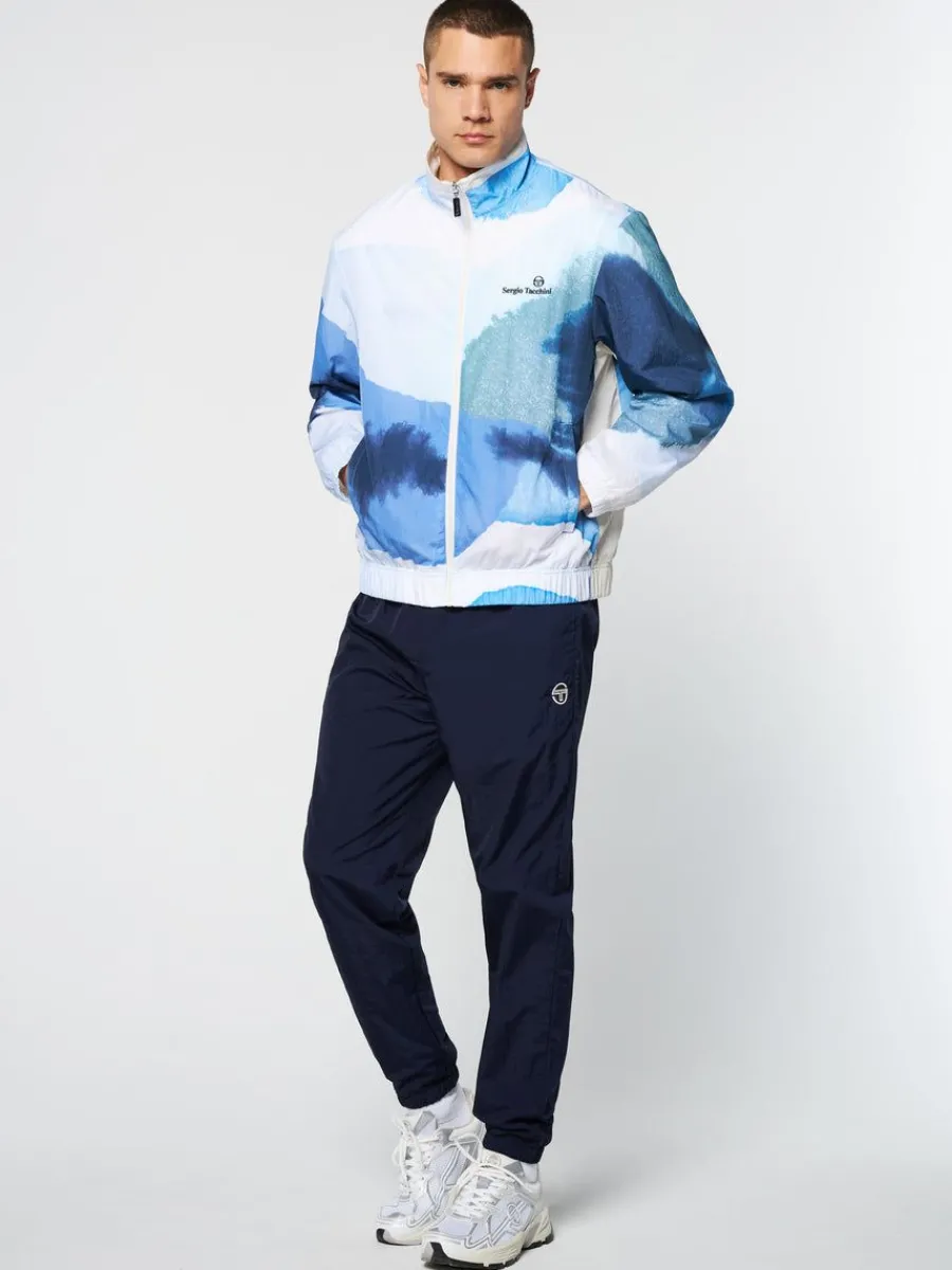 Sergio Tacchini Spiaggia Track Jacket- Maritime Blue/ Multi Online