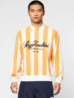 Sergio Tacchini Sponda Polo- Gardenia/ Tangerine Hot