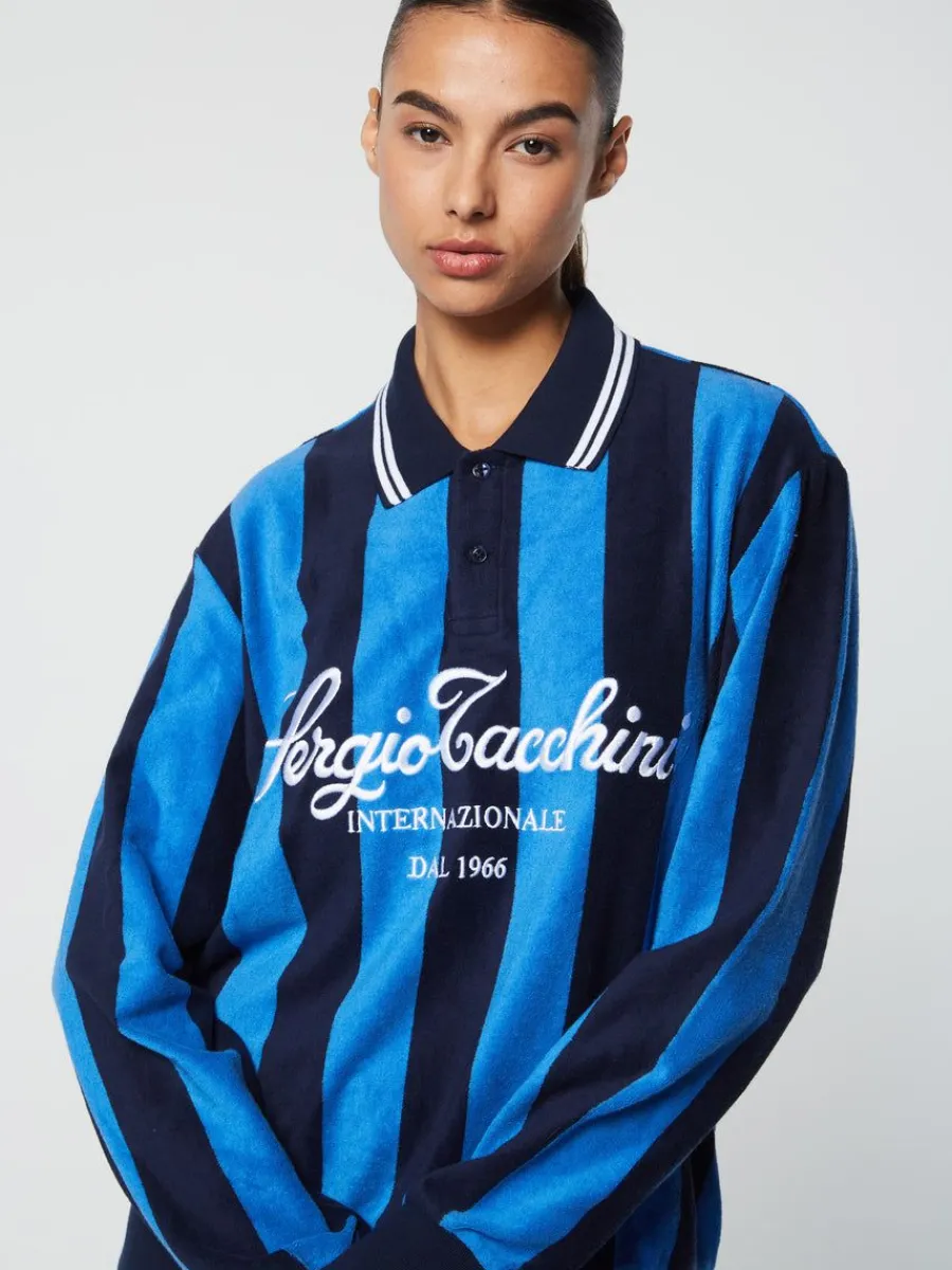 Sergio Tacchini Sponda Polo- Palace Blue/ Maritime Blue Outlet