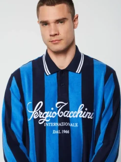 Sergio Tacchini Sponda Polo- Palace Blue/ Maritime Blue Hot