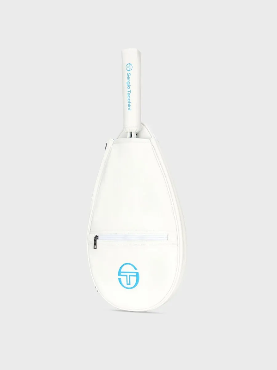 Sergio Tacchini St Racket Sling Bag- White