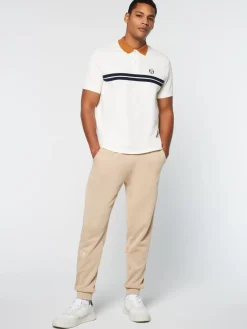 Sergio Tacchini Supermac Polo- Gardenia/ Meerkat Hot