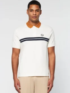 Sergio Tacchini Supermac Polo- Gardenia/ Meerkat Sale