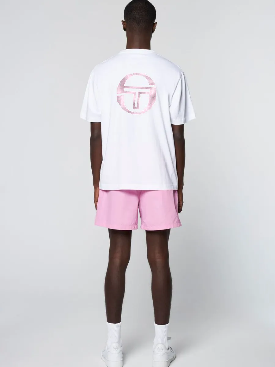 Sergio Tacchini Tabellone T-Shirt- White Sale