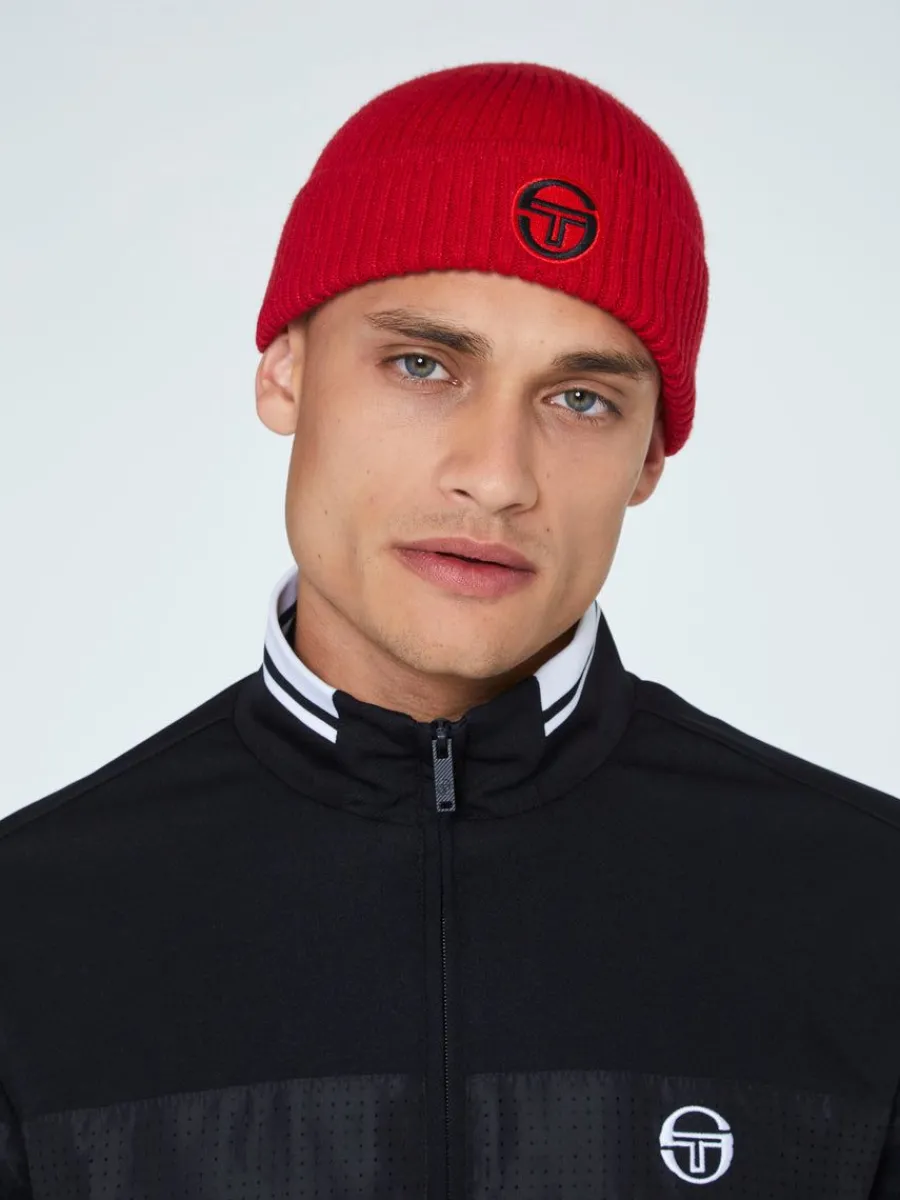 Sergio Tacchini Tacchini Beanie-Tango Red Online