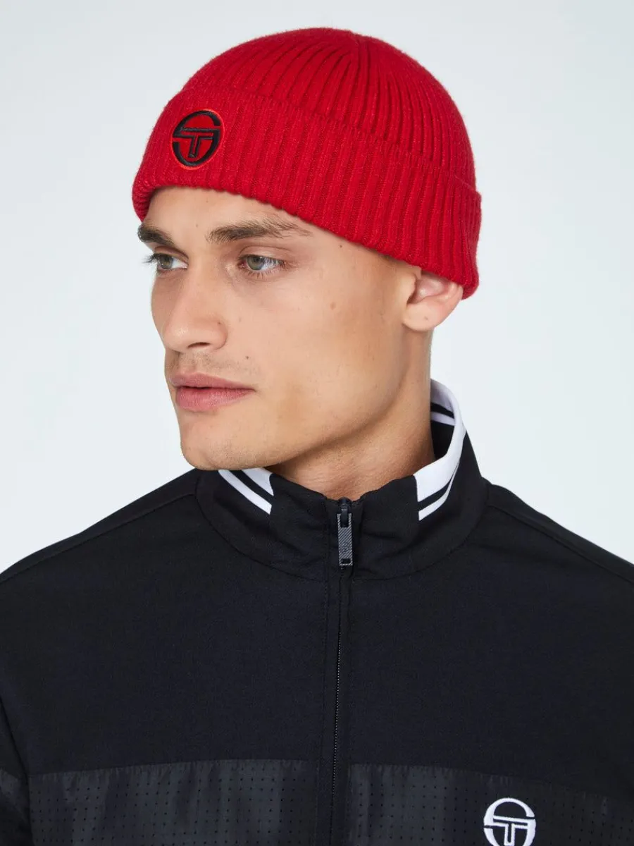 Sergio Tacchini Tacchini Beanie-Tango Red Online
