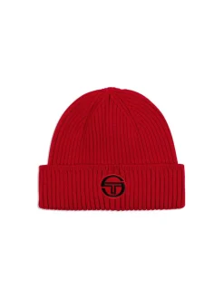 Sergio Tacchini Tacchini Beanie-Tango Red Discount