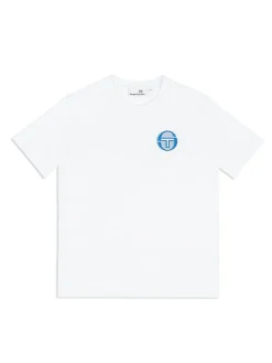 Sergio Tacchini Tenda T-Shirt- Brilliant White New