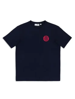 Sergio Tacchini Tenda T-Shirt- Maritime Blue Outlet