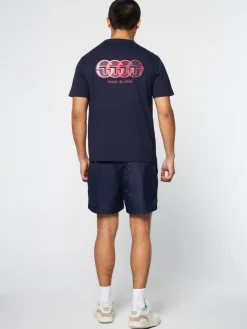 Sergio Tacchini Tenda T-Shirt- Maritime Blue Outlet