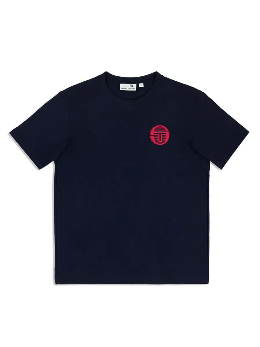 Sergio Tacchini Tenda T-Shirt- Maritime Blue Best