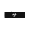 Sergio Tacchini Tennis Headband- Black Hot