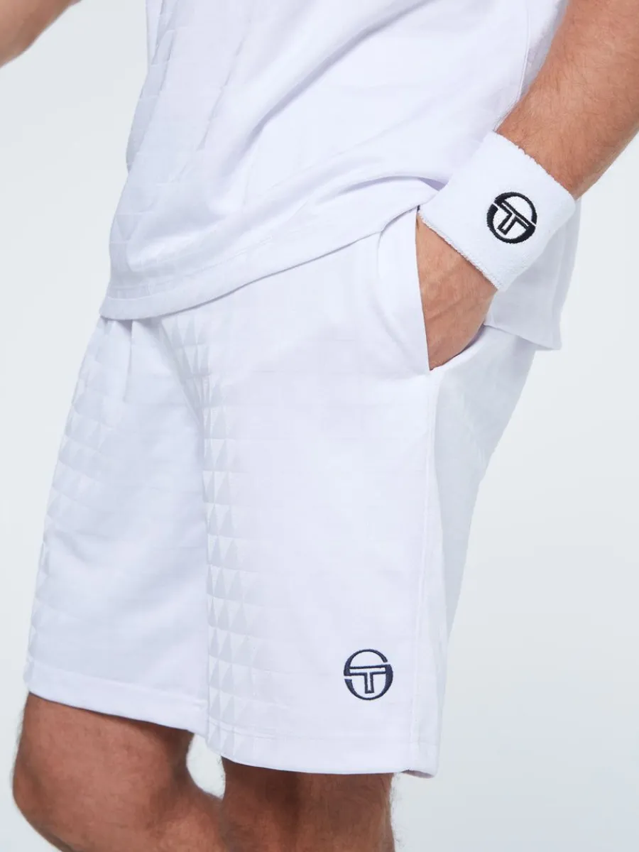 Sergio Tacchini Tennis Wristband- White Hot