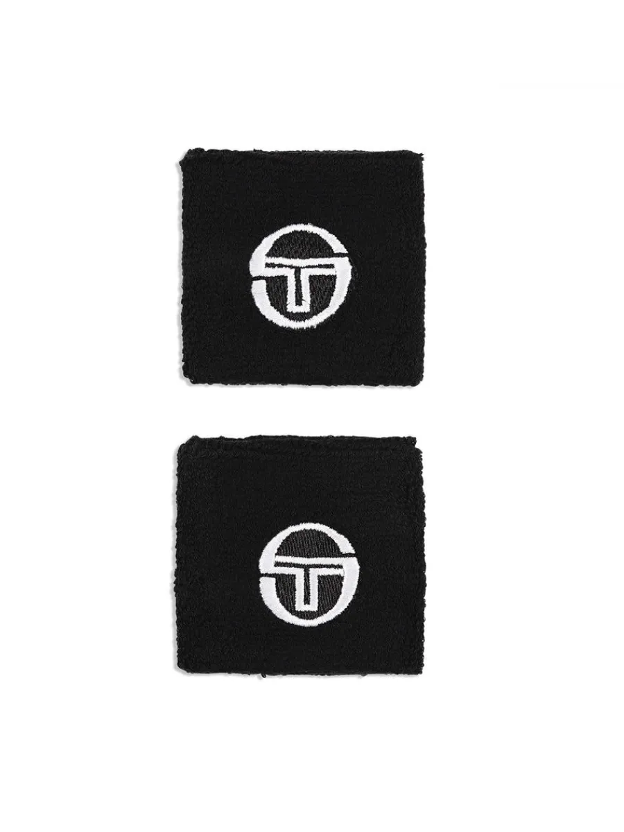 Sergio Tacchini Tennis Wristband-Black Clearance