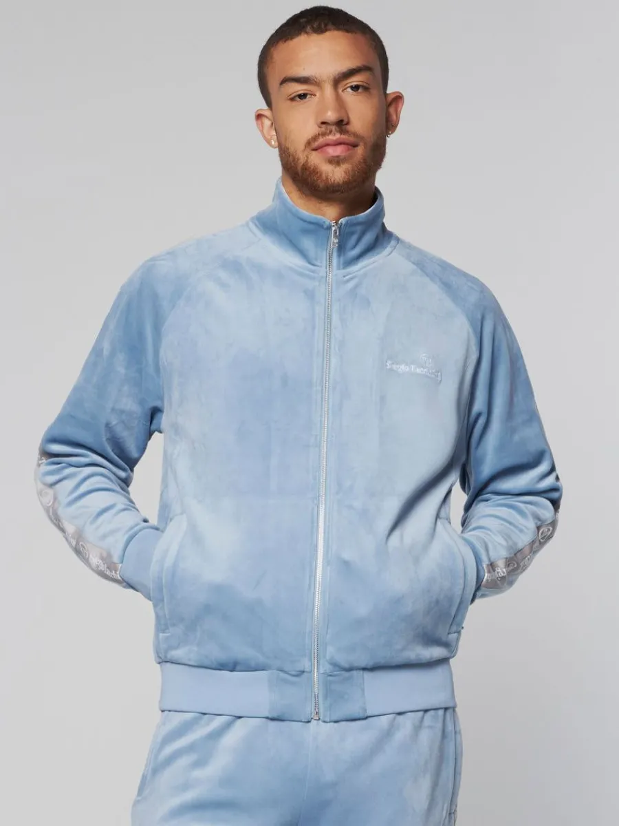 Sergio Tacchini Tipo Velour Track Jacket- Mountain Spring New