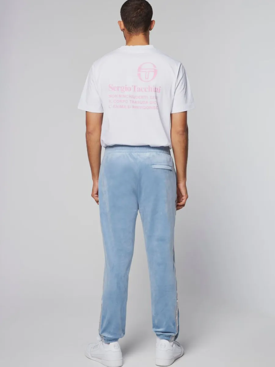 Sergio Tacchini Tipo Velour Track Pant- Mountain Spring