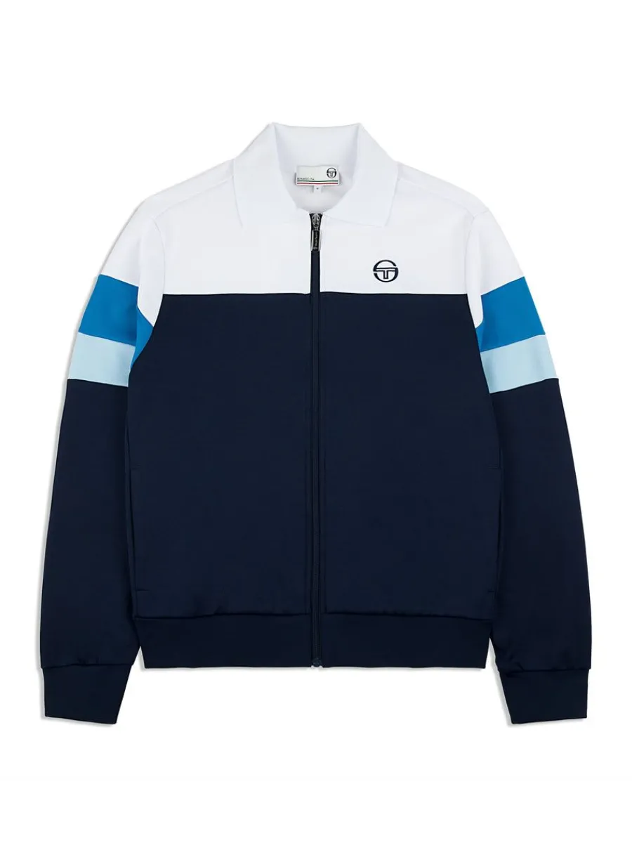 Sergio Tacchini Tomme Track Jacket Archivio- Maritime Blue Sale