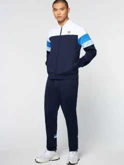 Sergio Tacchini Tomme Track Jacket Archivio- Maritime Blue Sale