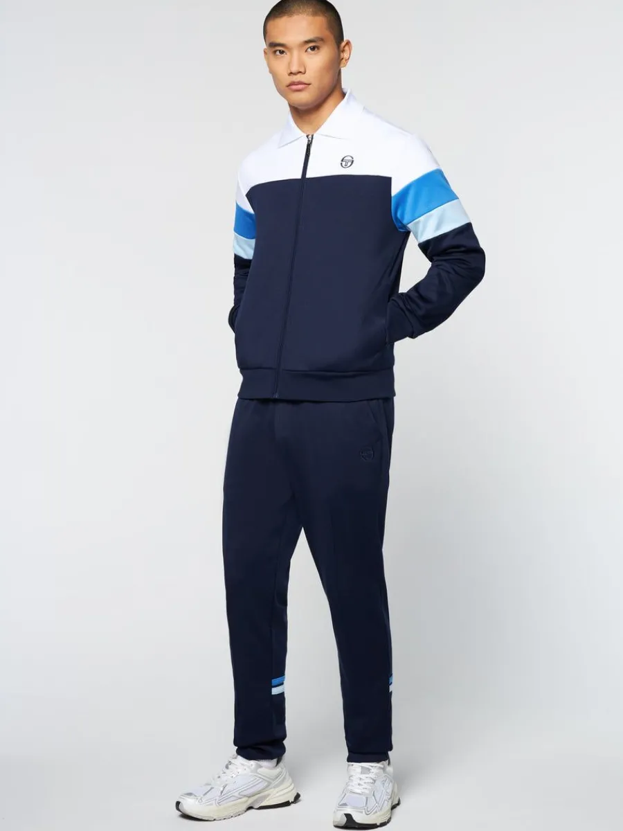 Sergio Tacchini Tomme Track Jacket Archivio- Maritime Blue Sale