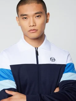 Sergio Tacchini Tomme Track Jacket Archivio- Maritime Blue Sale