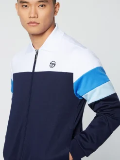 Sergio Tacchini Tomme Track Jacket Archivio- Maritime Blue Sale
