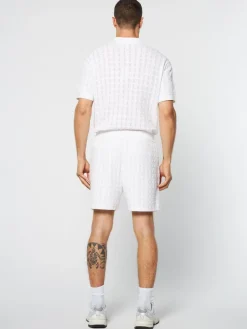 Sergio Tacchini Ulivo Crochet Short- Brilliant White Hot