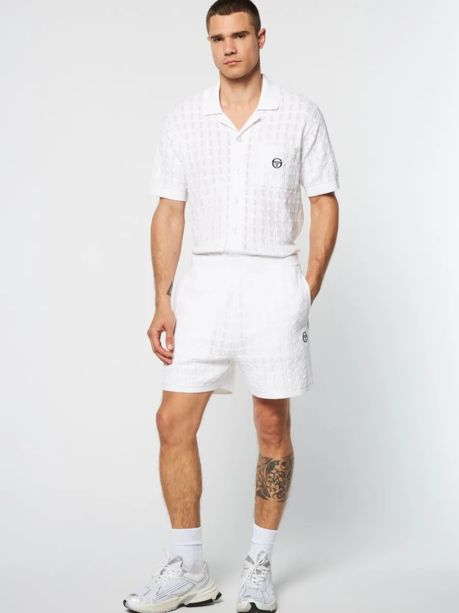 Sergio Tacchini Ulivo Crochet Short- Brilliant White